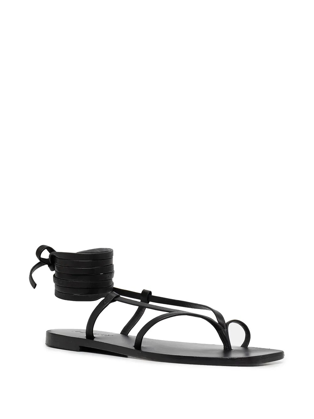 A.EMERY Nolan Leather Wrap Sandals - Farfetch | Farfetch Global