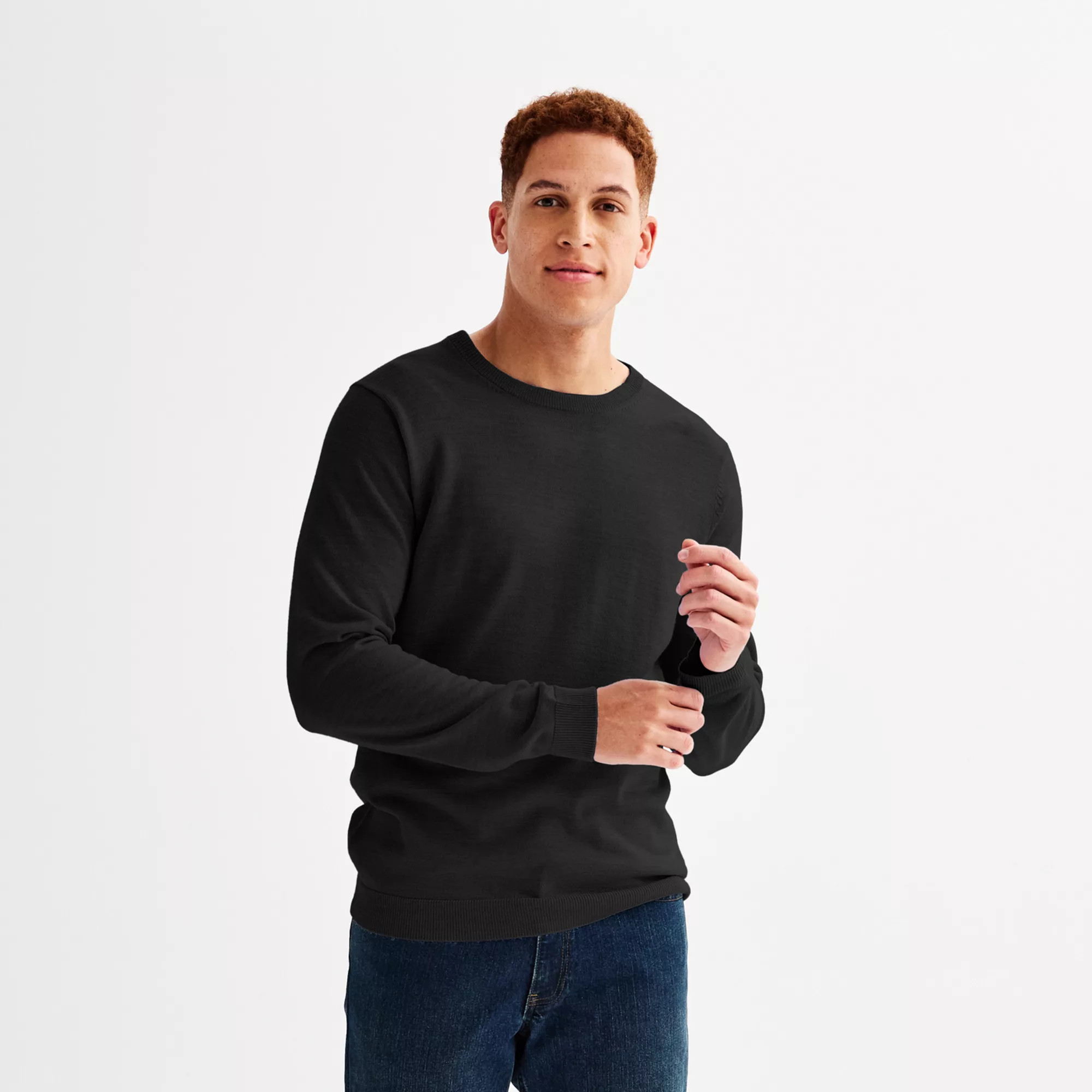 Men's Apt. 9® Merino Blend Crewneck Sweater | Kohl's