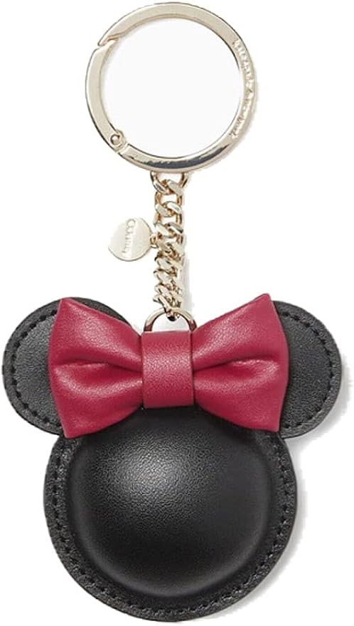 KATE SPADE NEW YORK MINNIE MOUSE KEY FOB / BAG CHARM RED BOW at Amazon Women’s Clothing store | Amazon (US)