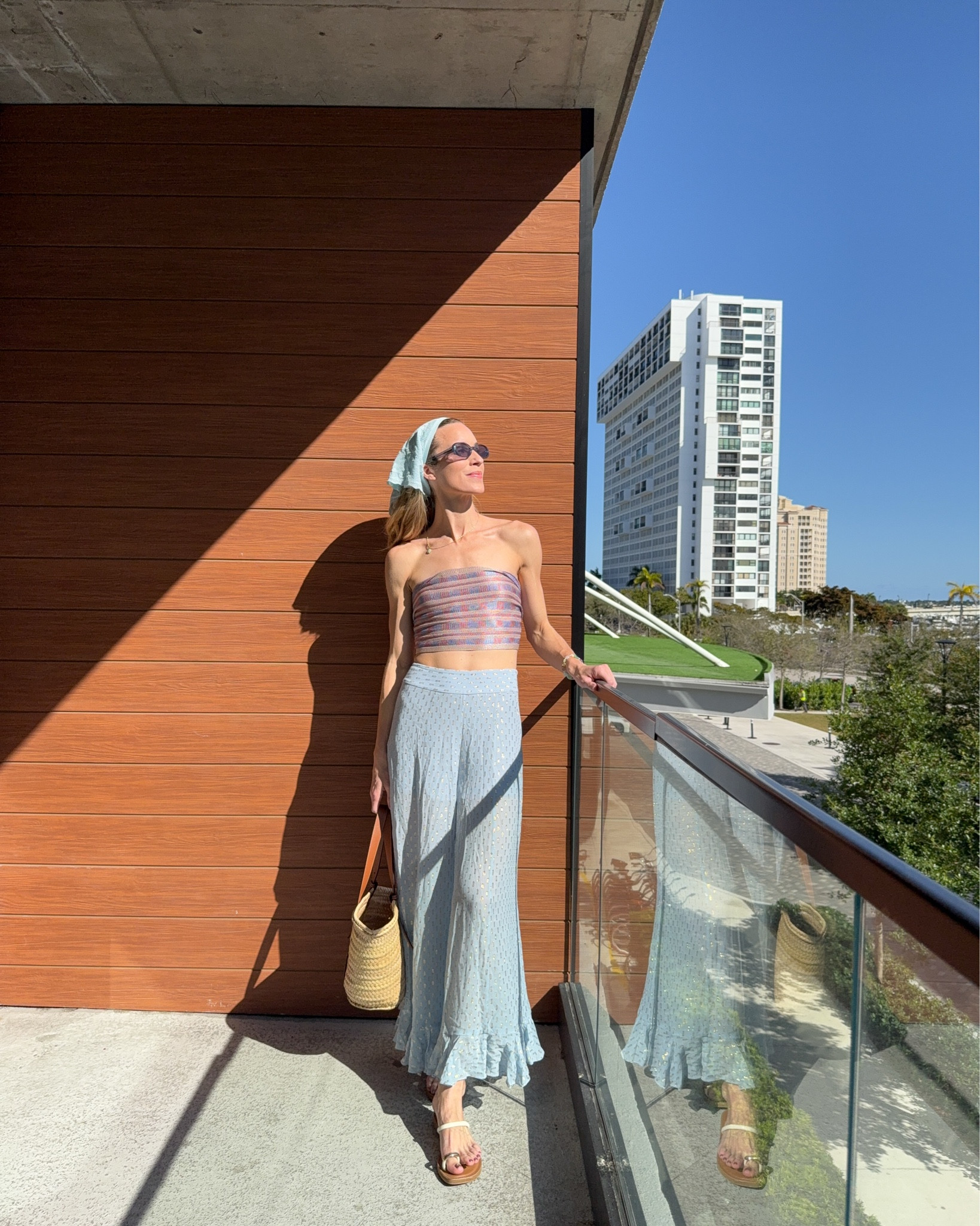 Top is a scarf, pants size 0, sandals are old Target. Similar linked for sold out and pricier pieces!

#LTKootd #LTKSeasonal #LTKTravel