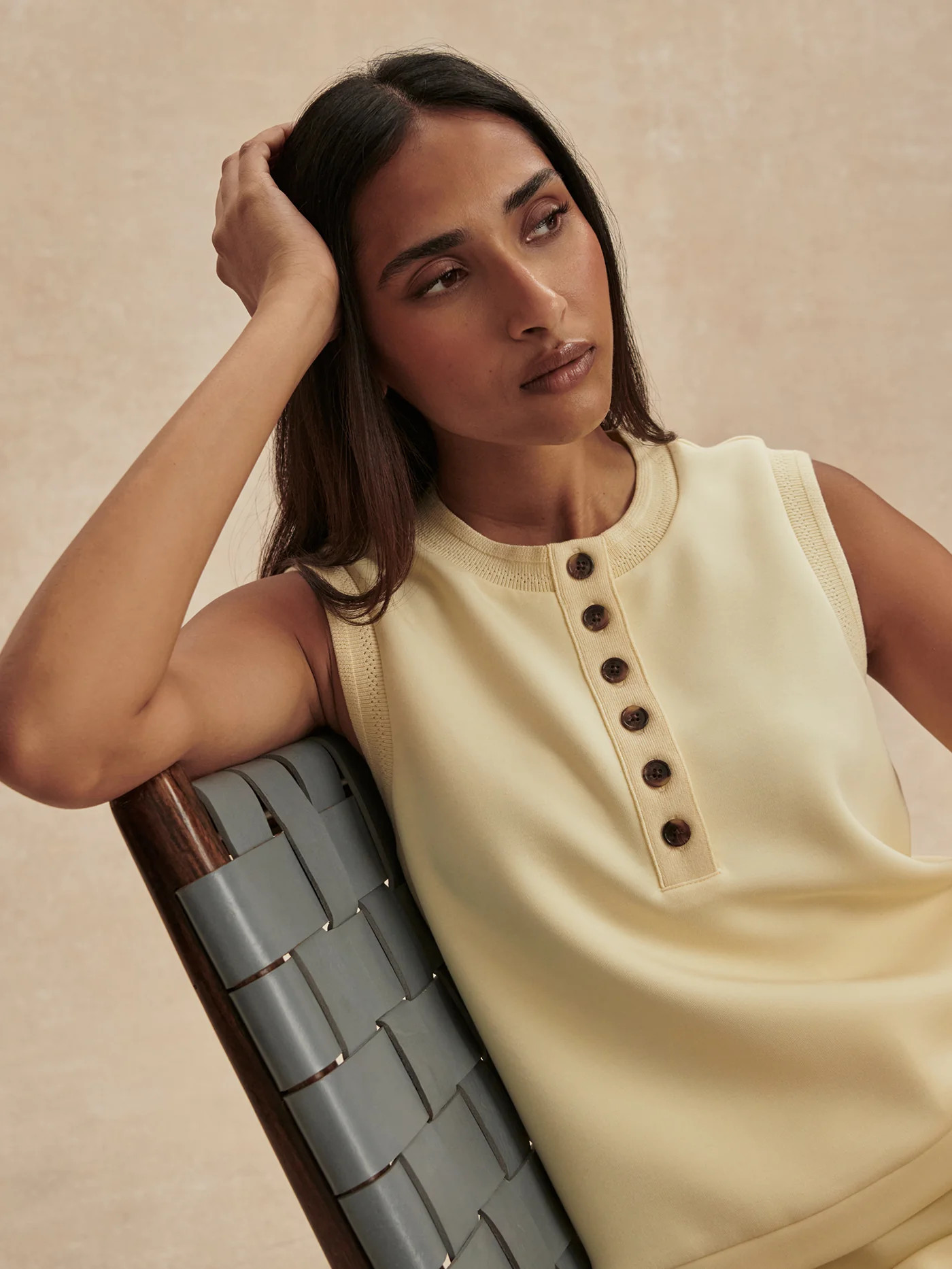 Marla Button Placket Tank | Varley US | Varley US