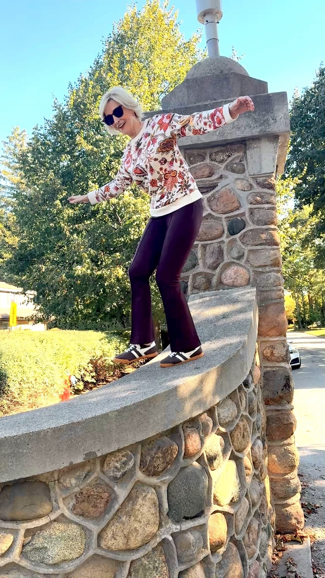 Walking the line in this darling @talbotsofficial sweatshirt and these fab ponte pants &soanx- all on sale!!


#LTKootd #LTKSaleAlert #LTKOver40