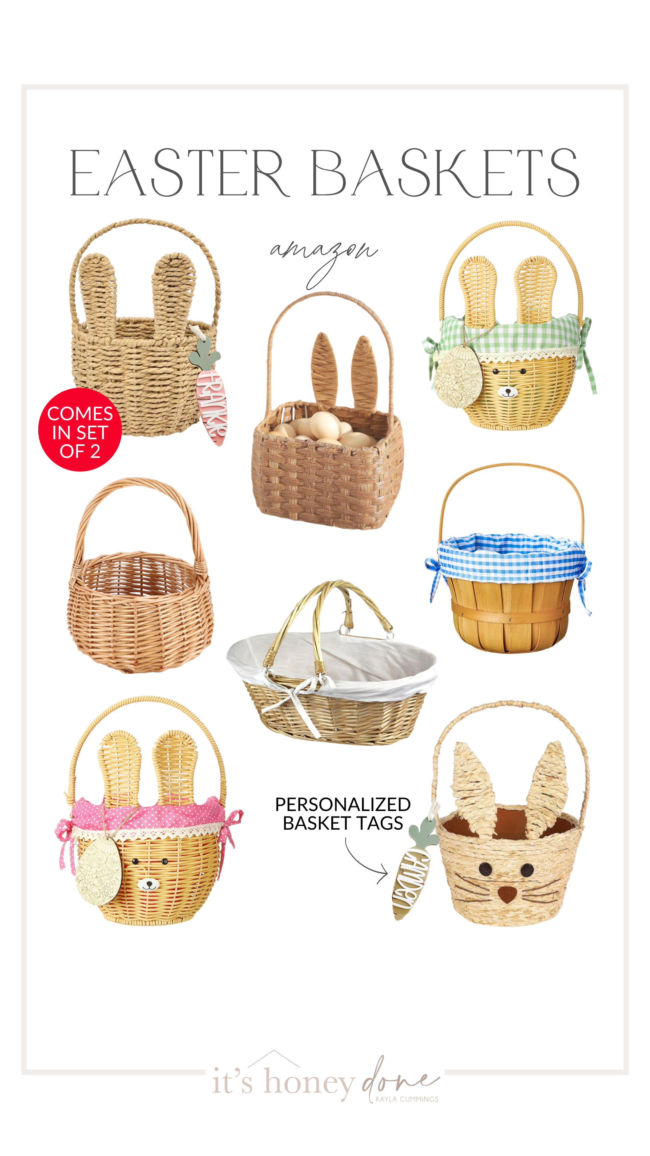 Loving all these classic wicker baskets from Amazon - all so affordable too!  

 #LTKSeasonal #LTKFindsUnder50 #LTKKids