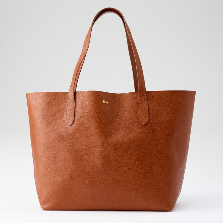 Brooklyn Leather Tote | Mark and Graham