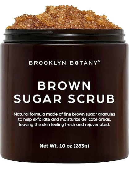 Brooklyn Botany Brown Sugar Body Scrub - Moisturizing and Exfoliating Body, Face, Hand, Foot Scru... | Amazon (US)