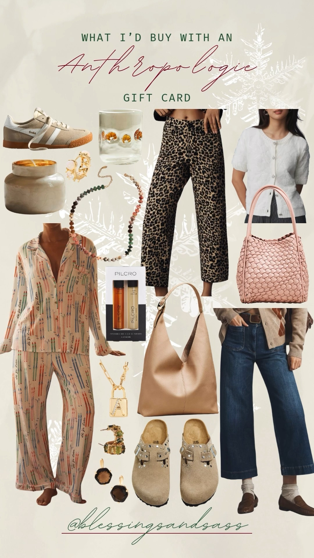 What I’d buy with an Anthropologie gift card I was gifted during the holidays! 


Gift guide, gift guide for her, gift ideas, gift guide inspo, holiday gift guide, gifts for her, gifts for wife, gifts for sister, gifts for aunt, gifts for mom, gifts for girlfriend, gifts for mother in law, gifts for cousins, home gifts, pajama set, shoulder purses, Anthropologie, Anthropologie holiday, Collette pants, knit pants, gift card, Anthropologie gift card 


 

#LTKHoliday #LTKootd #LTKOver40
