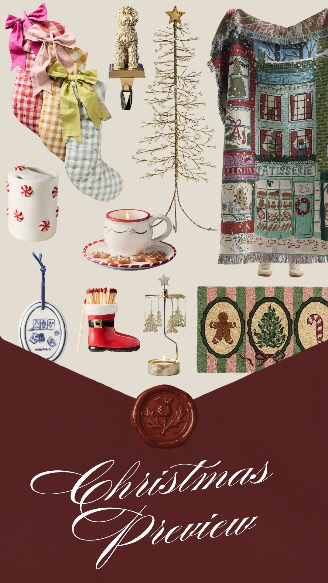 Shop the Christmas Preview for @Anthropologie with adorable holiday decor! #christmaspreview #christmasdecor #anthropologie

#LTKSeasonal