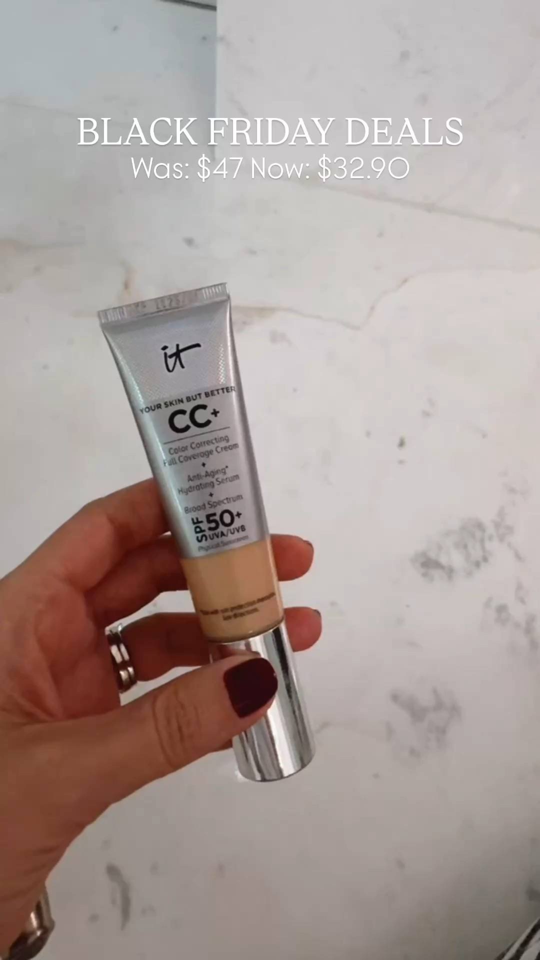 My favorite CC cream for the past 6/8 years! I love how light it is on the skin but has an amazing coverage! Perfect time for restock 
@amazon, #ad, #founditonamazon, #WinterFavorites2025


#LTKCyberWeek #LTKU #LTKBeauty