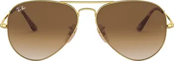 Aviator Metal II 58mm Gradient Pilot Sunglasses | Nordstrom
