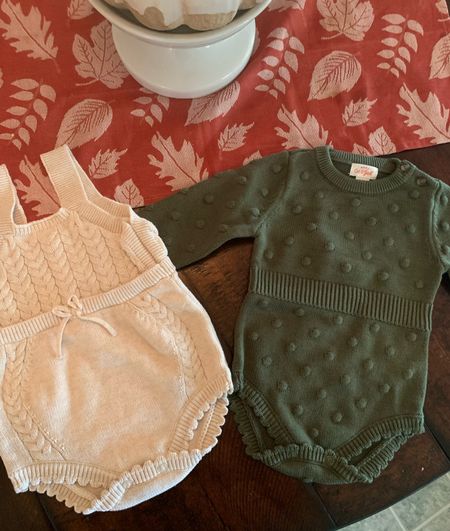 Baby girl fall, baby girl target, baby sweater bubble, fall family photos, fall baby outfit. Callie Glass 

#LTKSeasonal #LTKbaby #LTKfamily