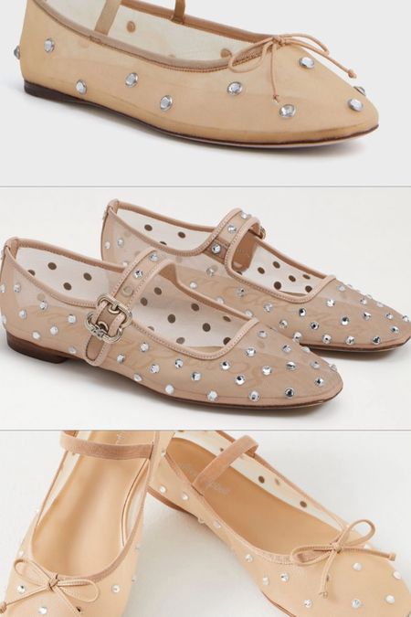 Mesh ballet flats with rhinestones 


#LTKshoecrush #LTKfindsunder100 #LTKfindsunder50