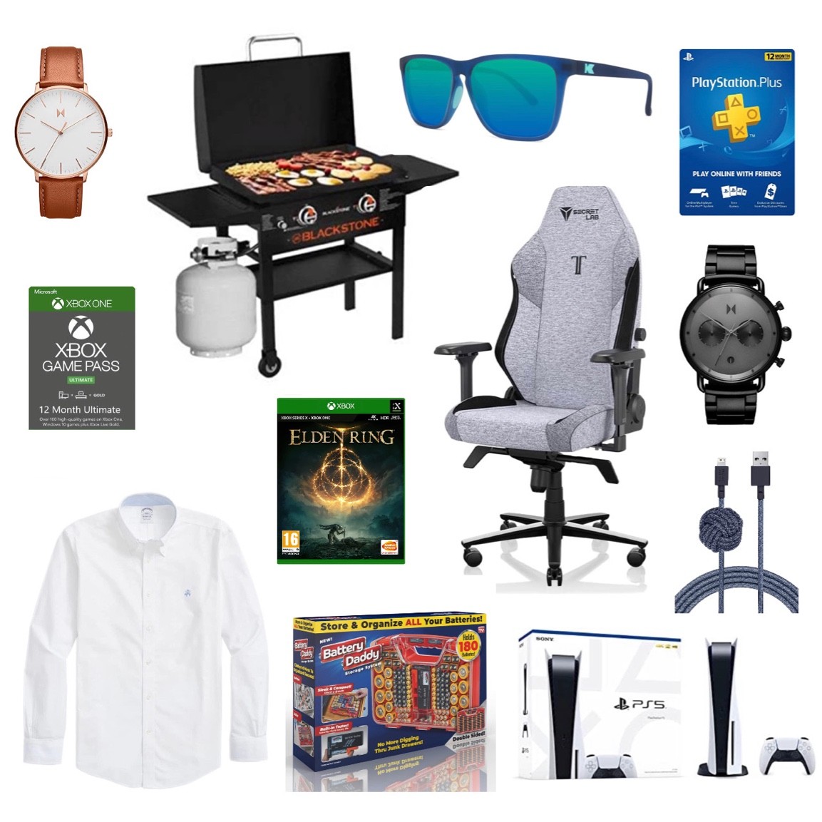 The best gift ideas for men- selected by my husband! Perfect Christmas gift guide for men for and budget! The best office and gaming chair, our favorite Blackstone cast iron griddle, affordable polarized sunglasses, video games, men's MVMT watches, and more! 

#LTKSeasonal #LTKHoliday #LTKmens