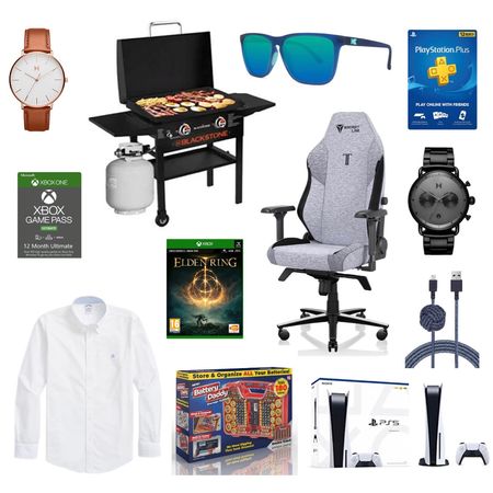 The best gift ideas for men- selected by my husband! Perfect Christmas gift guide for men for and budget! The best office and gaming chair, our favorite Blackstone cast iron griddle, affordable polarized sunglasses, video games, men's MVMT watches, and more! 

#LTKSeasonal #LTKHoliday #LTKmens