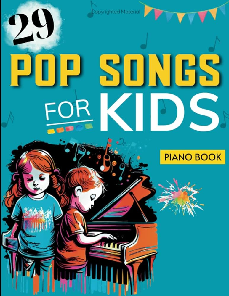29 Pop Songs For Kids Piano Book: Easy Piano | Amazon (US)