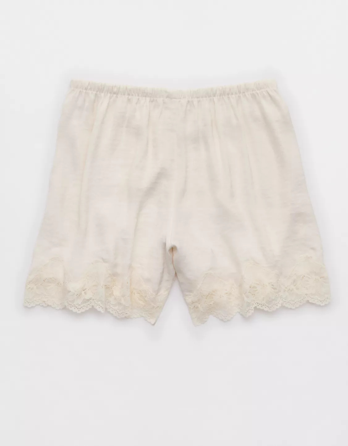 Aerie Night Out Satin Lace Boxer | Aerie