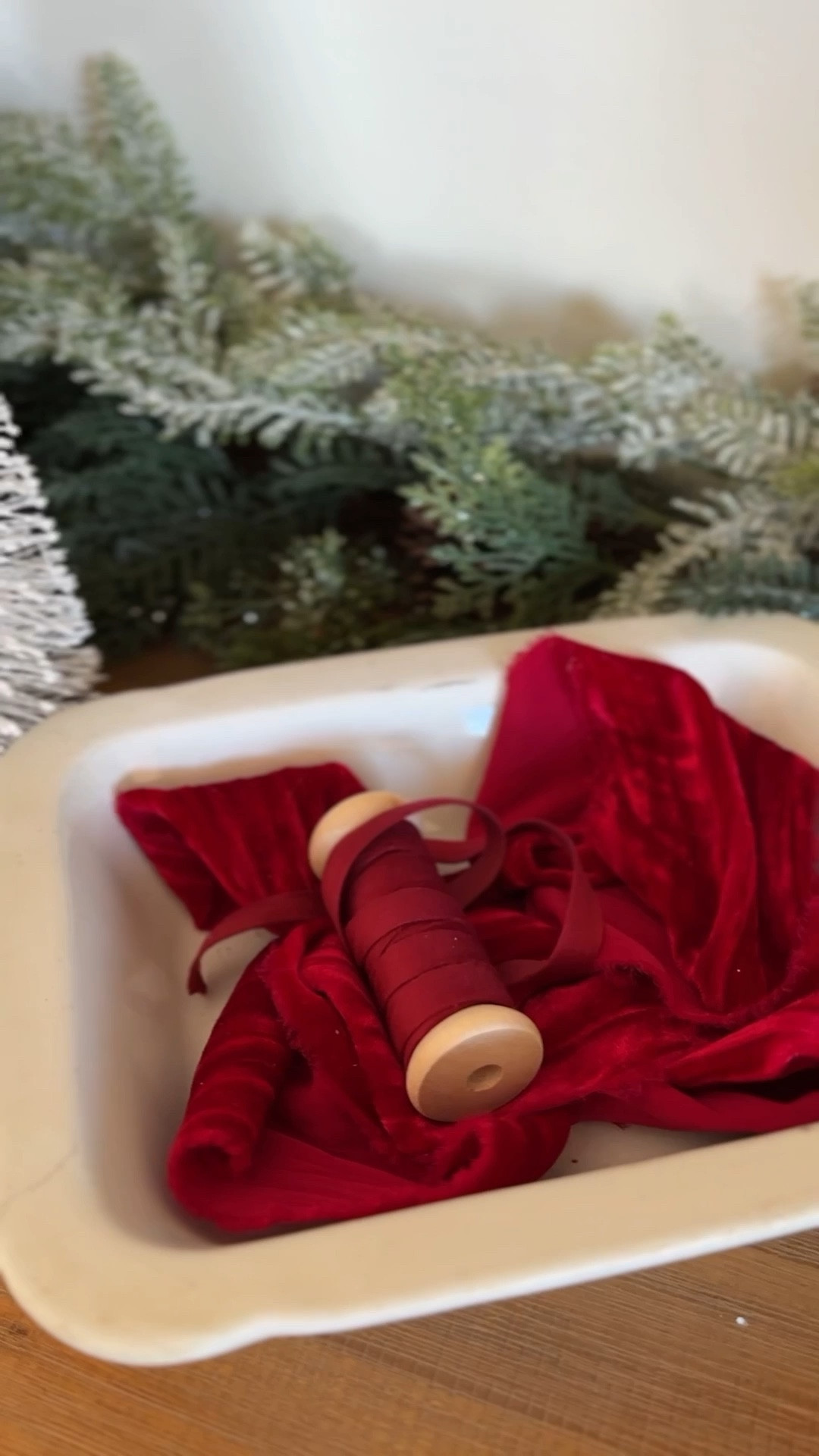 Sometimes buying new Christmas decor is out of the budget! But chances are you can probably afford two spools of ribbon. The ribbon that I am using comes in many different beautiful colors to create a gorgeous color palette for your entire home while using your existing holiday decorations.

I’ve linked the items in my home that are still available! 

#LTKFindsUnder50 #LTKHome #LTKHoliday
