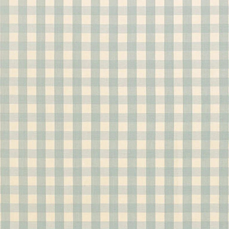 Elton Cotton Check Fabric | Wayfair North America