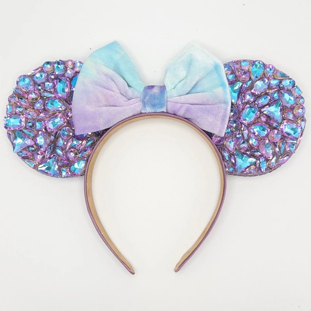 A Whole New World Deluxe Crystal Mouse Ears - Etsy | Etsy (US)