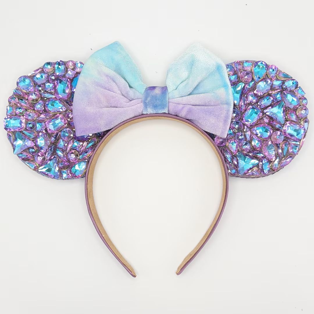 A Whole New World Deluxe Crystal Mouse Ears - Etsy | Etsy (US)