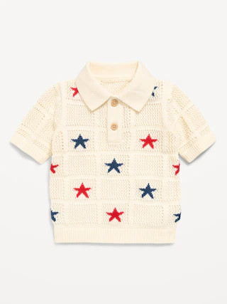 Short-Sleeve Sweater-Knit Polo for Baby | Old Navy (US)