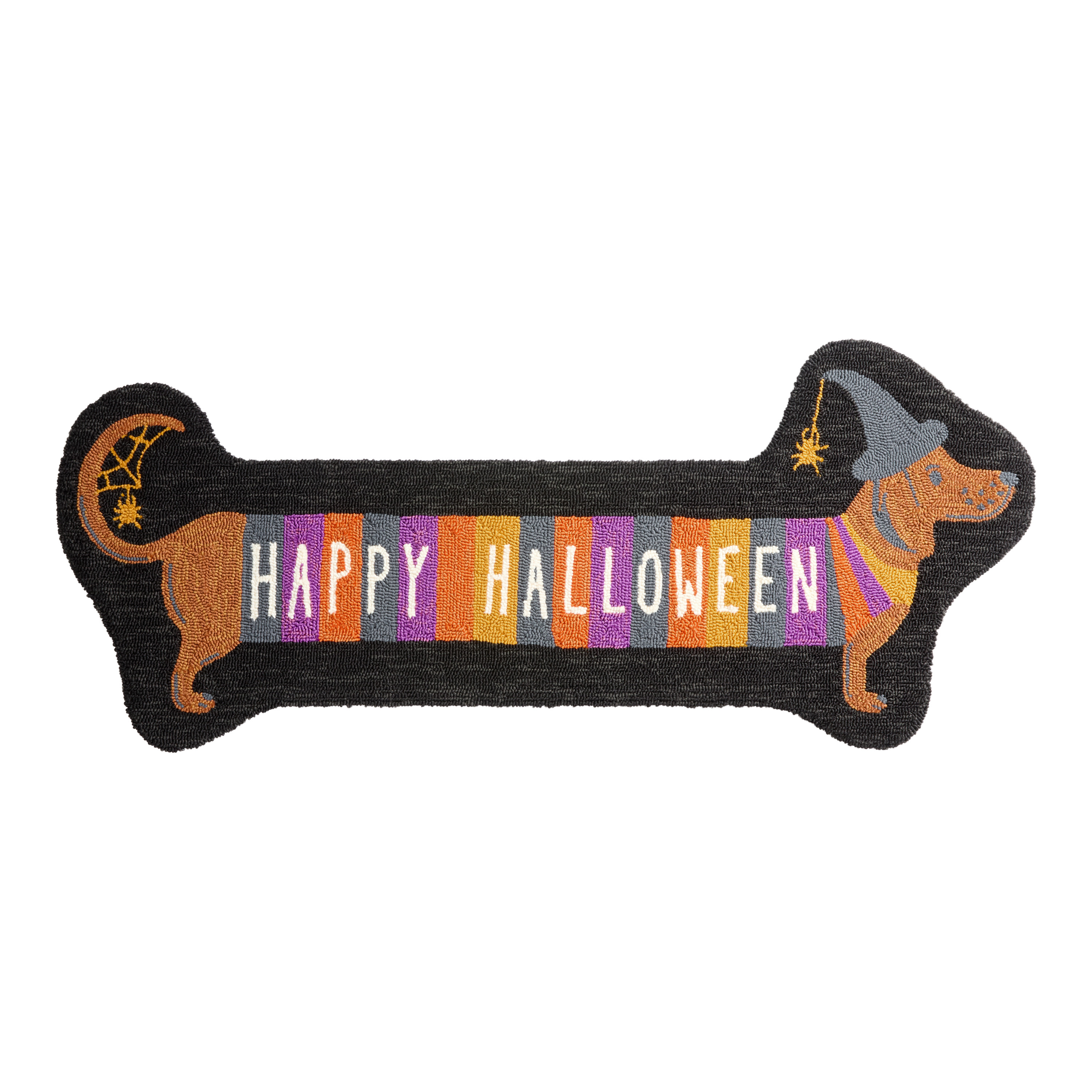 Rifle Paper Co. x Loloi Halloweenie Hooked Indoor Outdoor Rug | World Market