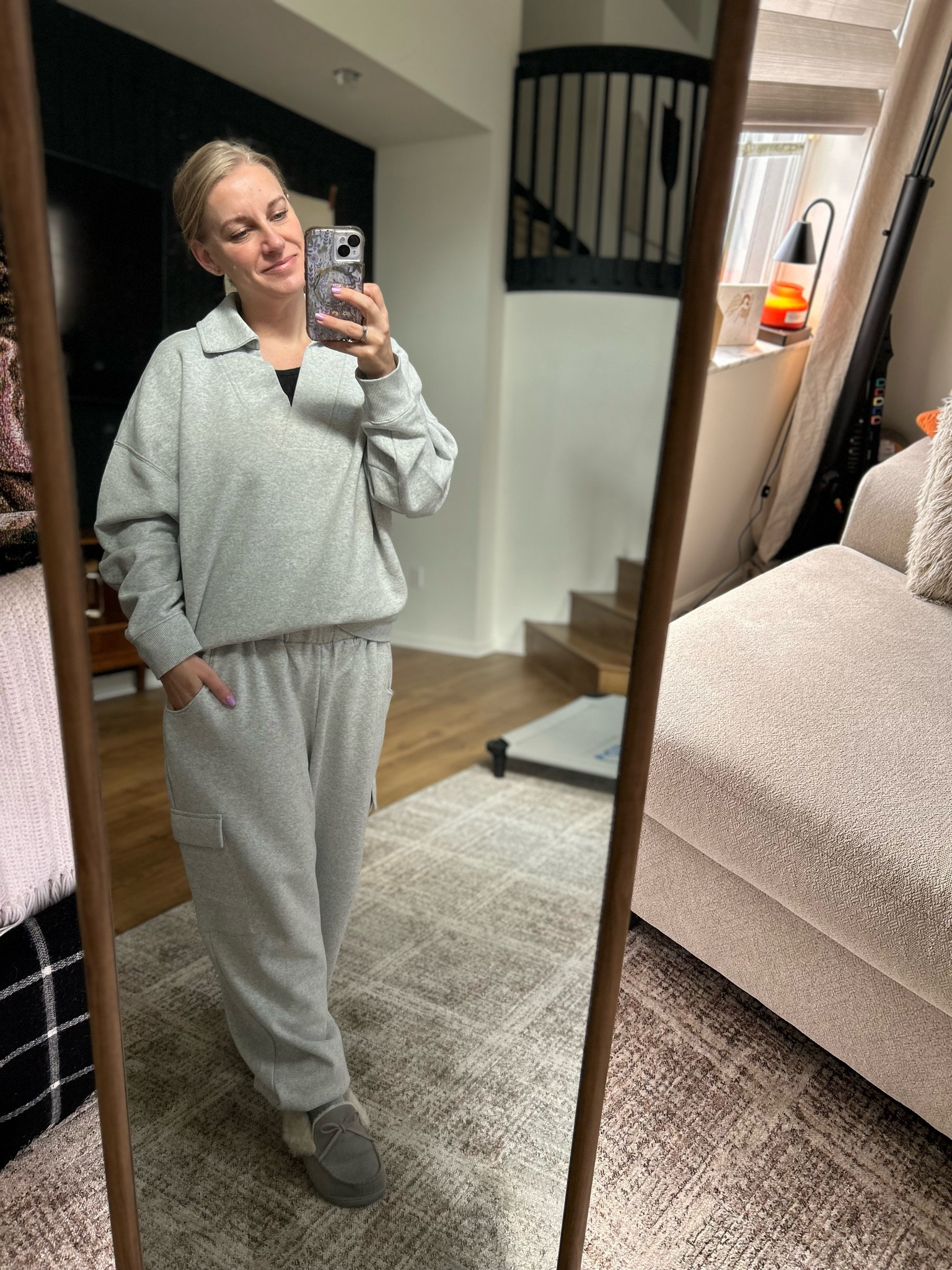 My cozy Sunday fit. I sized up for that extra comfy feel. Gray is no longer available but check out the other colors  

#express #cozyfit #cozysunday #amazonfind 

#LTKOver40 #LTKFindsUnder100 #LTKFindsUnder50