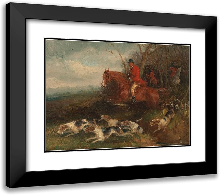 ArtDirect William J. Shayer 24x18 Black Modern Frame and Double Matted Museum Art Print Titled - ... | Amazon (US)