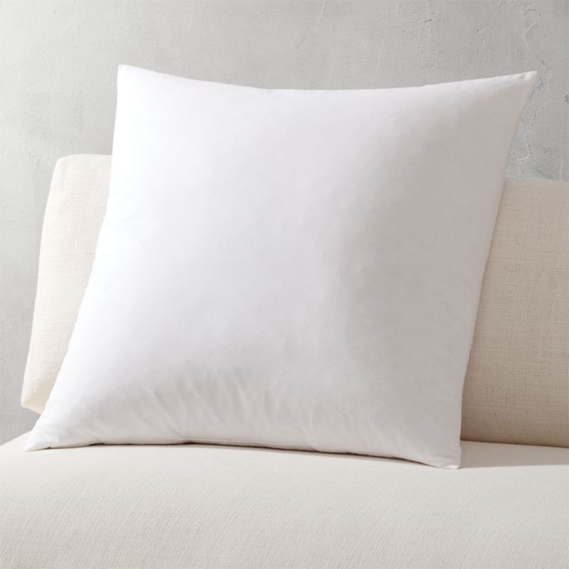 23" Feather-Down Pillow Insert + Reviews | CB2 | CB2