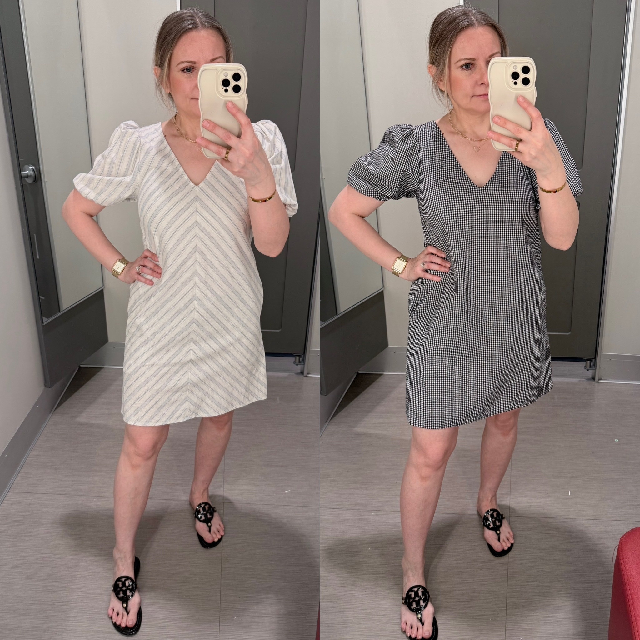 Target has some adorable spring and summer dresses. I usually wear an xs in Target dresses, but I recommend sizing up for these. They tend to be a bit small and may shrink after washing. These are a cute option for a brunch.

#LTKPetite #LTKSeasonal #LTKootd #LTKOver40 #LTKMothersDay