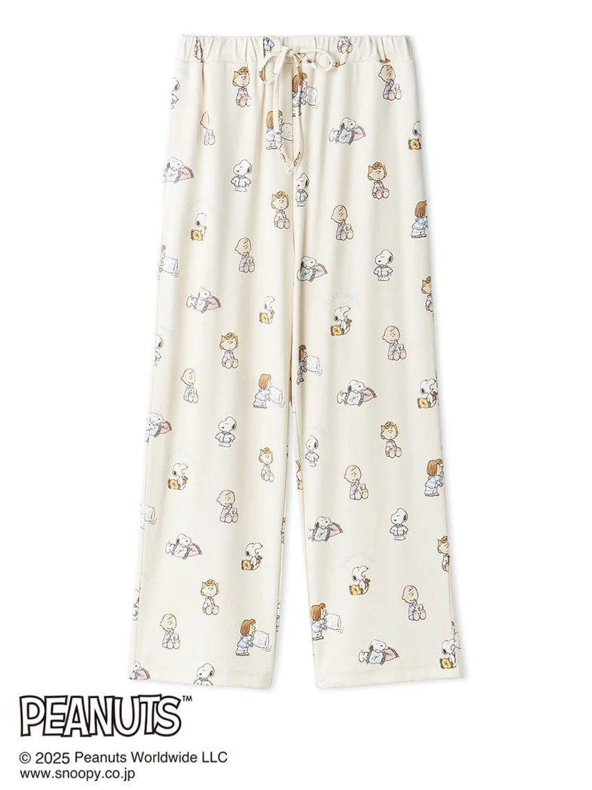 [PEANUTS] Original Art Print Long Pants | Gelato Pique