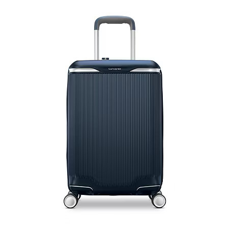 Samsonite Silhouette 18 21 Inch Hardside Expandable Carry-On Spinner Luggage, One Size, Blue | JCPenney