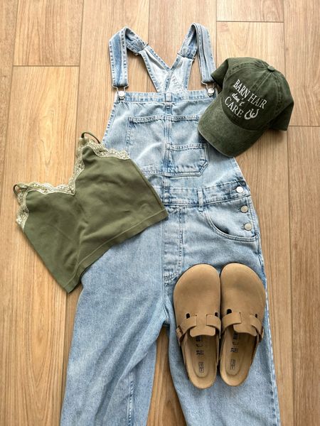 My road trip outfit for today! These overalls are oversized, but I still bought a medium to wear with sweaters in the winter. 

#LTKStyleTip #LTKU