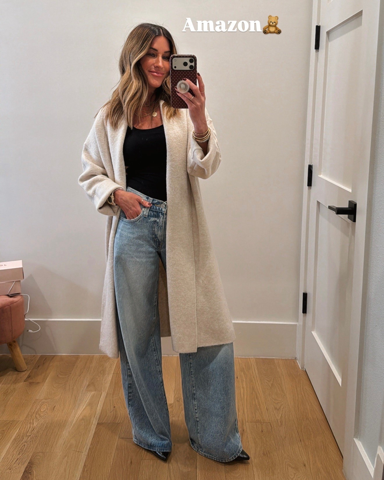 Soo comfy and so pretty!! 
Small in cardigan, xs in top.

#LTKootd #LTKgrwm #LTKSeasonal