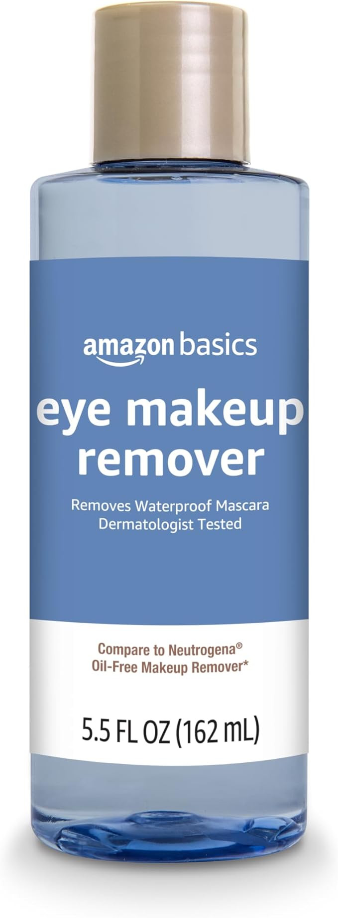 Amazon Basics Eye Makeup Remover, Removes Waterproof Mascara, Dermatologist Tested, Fragrance Fre... | Amazon (US)