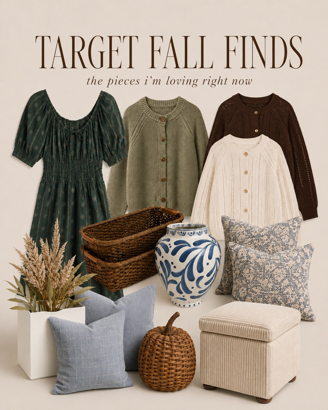 Save this for your next Target run + comment TARGET and I’ll send you the links 🤎

#targetfinds #targetstyle #targethome #fallfinds #fallstyle #falldecor #affordablefinds #targetfashion