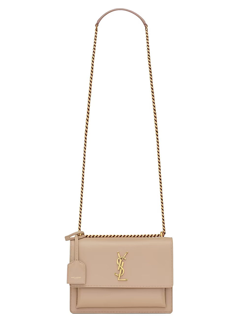 Saint Laurent Sunset Medium Chain Bag in Smooth Leather | Saks Fifth Avenue