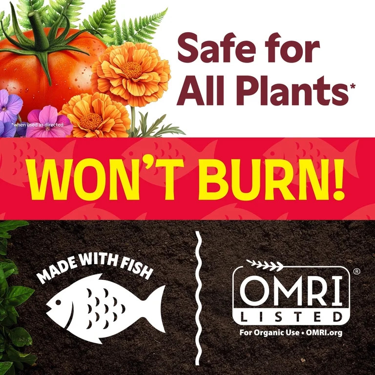 Alaska Fish Fertilizer 5-1-1 Plant Food, 1 gal | Walmart (US)