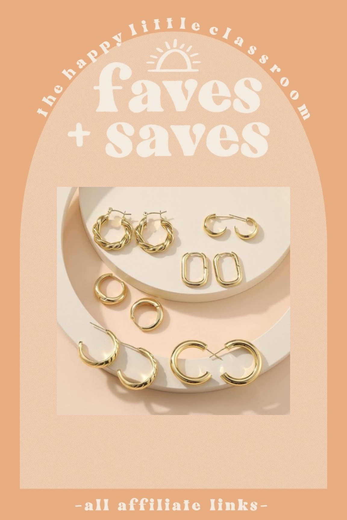 everyday accessories! Gold hoops 

#LTKunder50 #LTKFind #LTKstyletip