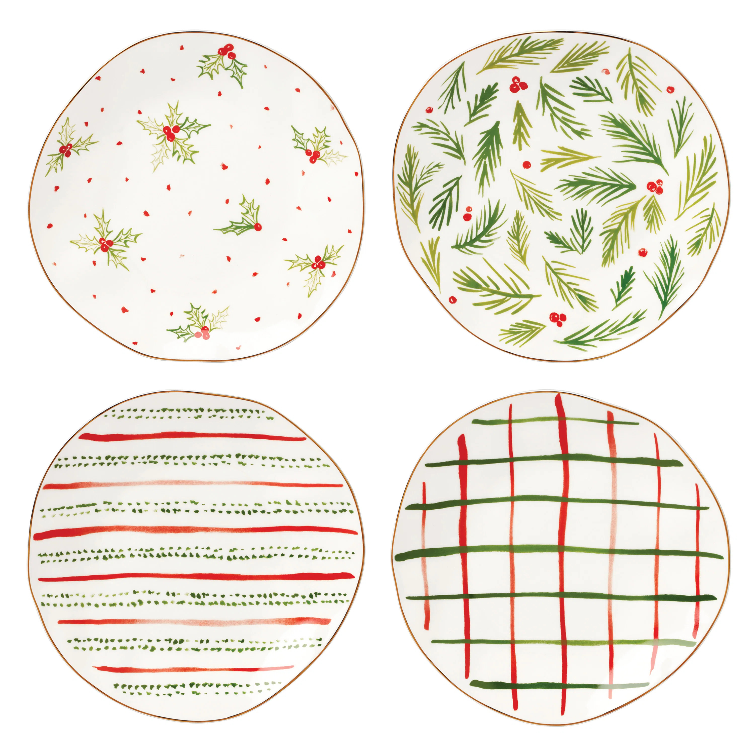 Lenox Bayberry Dessert Plates, Set of 4 | Wayfair | Wayfair North America