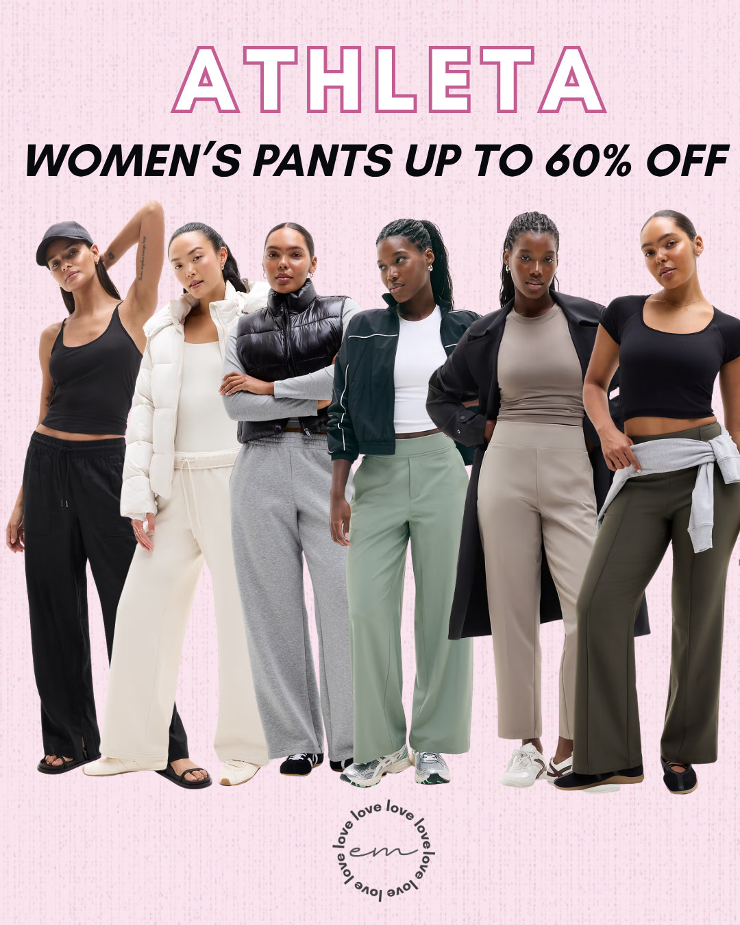 Select women's pants are up to 60% off right now! There are versatile styles for work, vacation, errands, or lounging at home. Perfect for the fall season to pair with cozy sweatshirts. #Pants 

 #LTKSaleAlert #LTKWorkwear