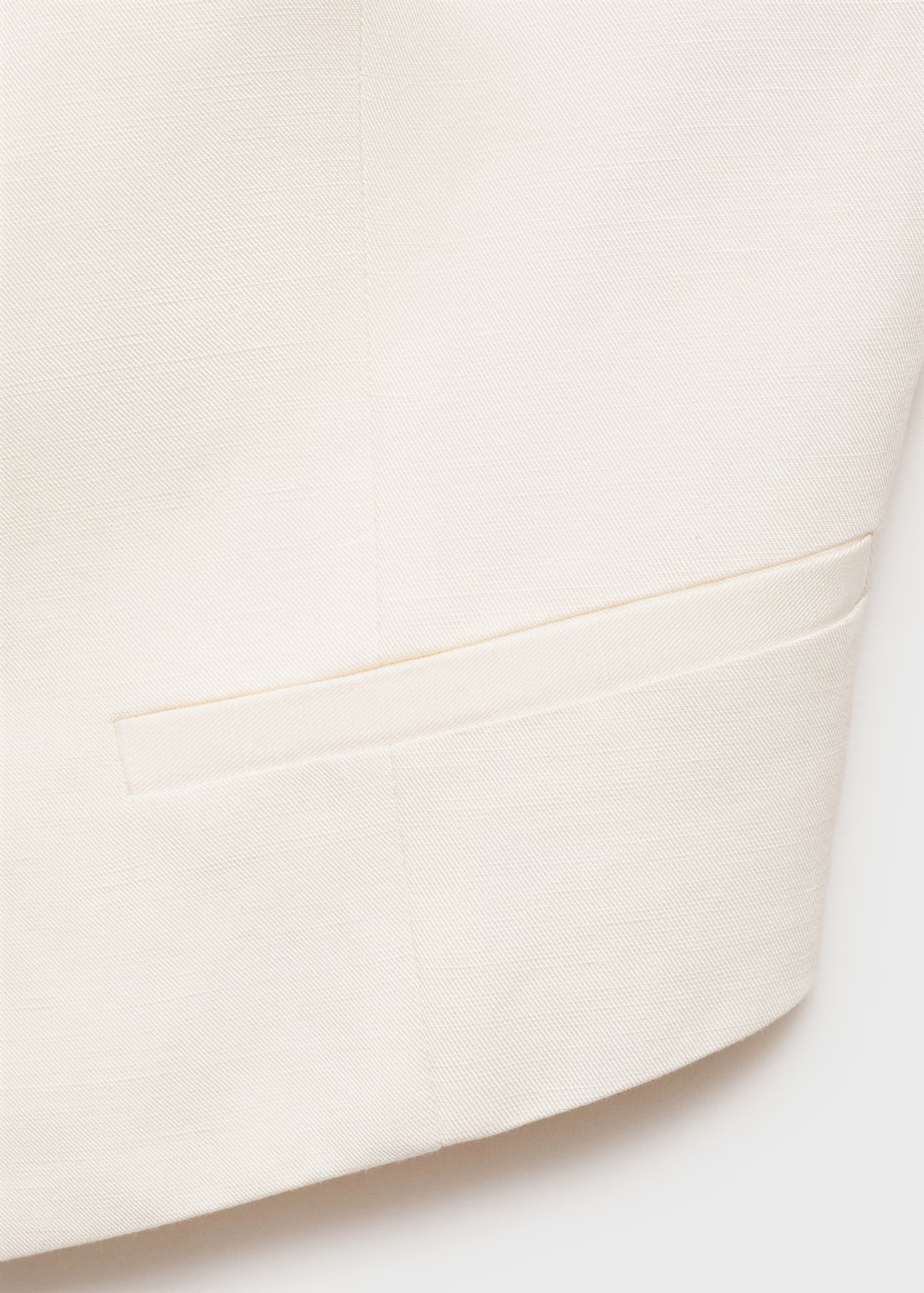 Linen-blend suit waistcoat - Women | MANGO United Kingdom | MANGO (UK)