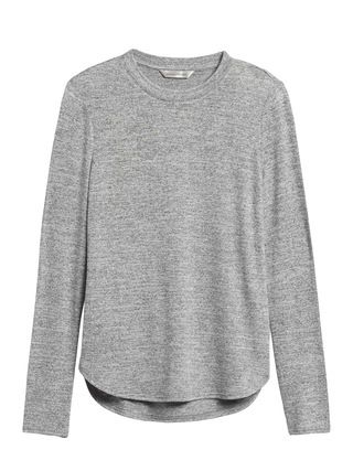 Luxespun Long-Sleeve T-Shirt | Banana Republic (US)