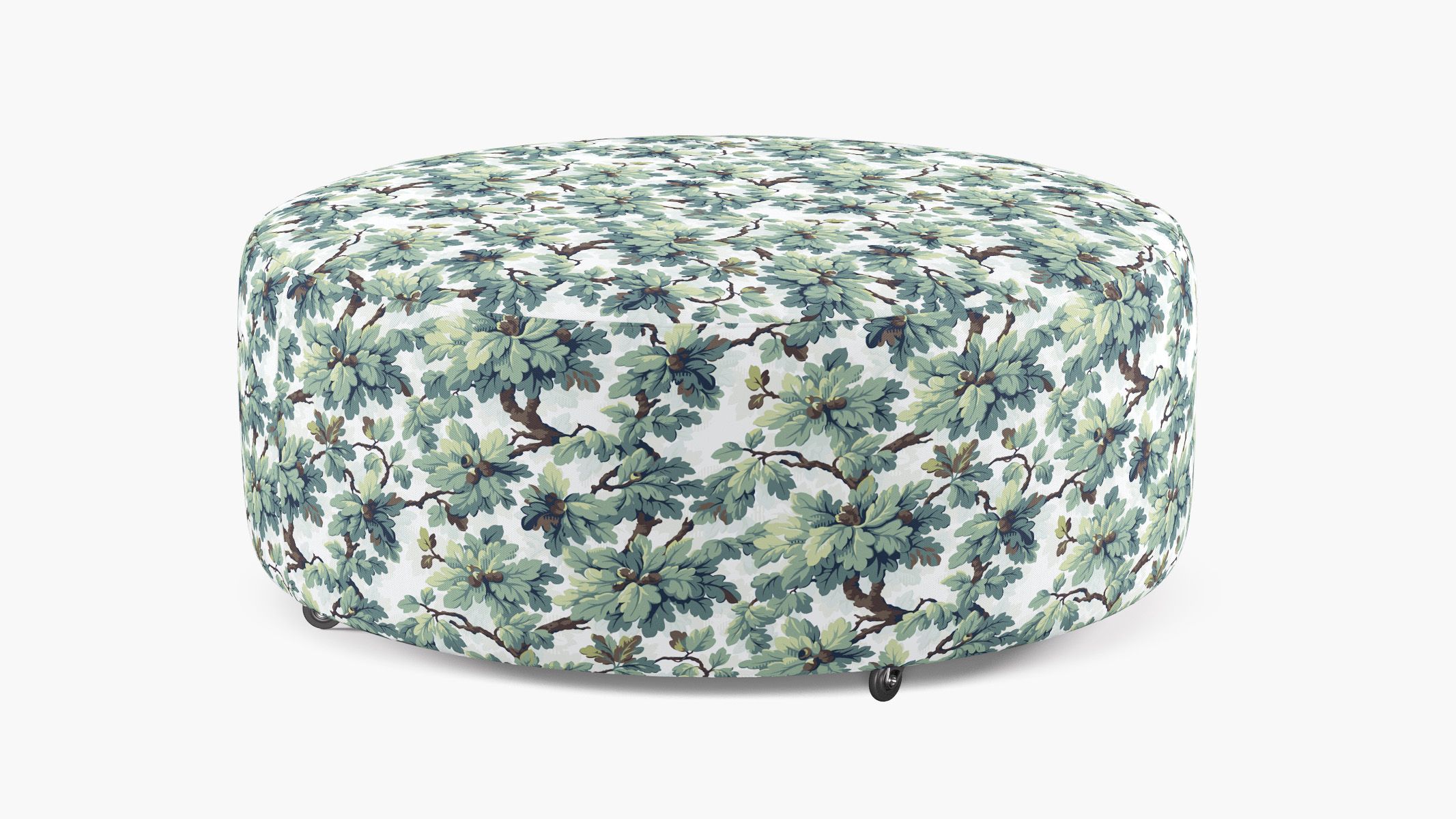 Round Cocktail Ottoman | The Inside