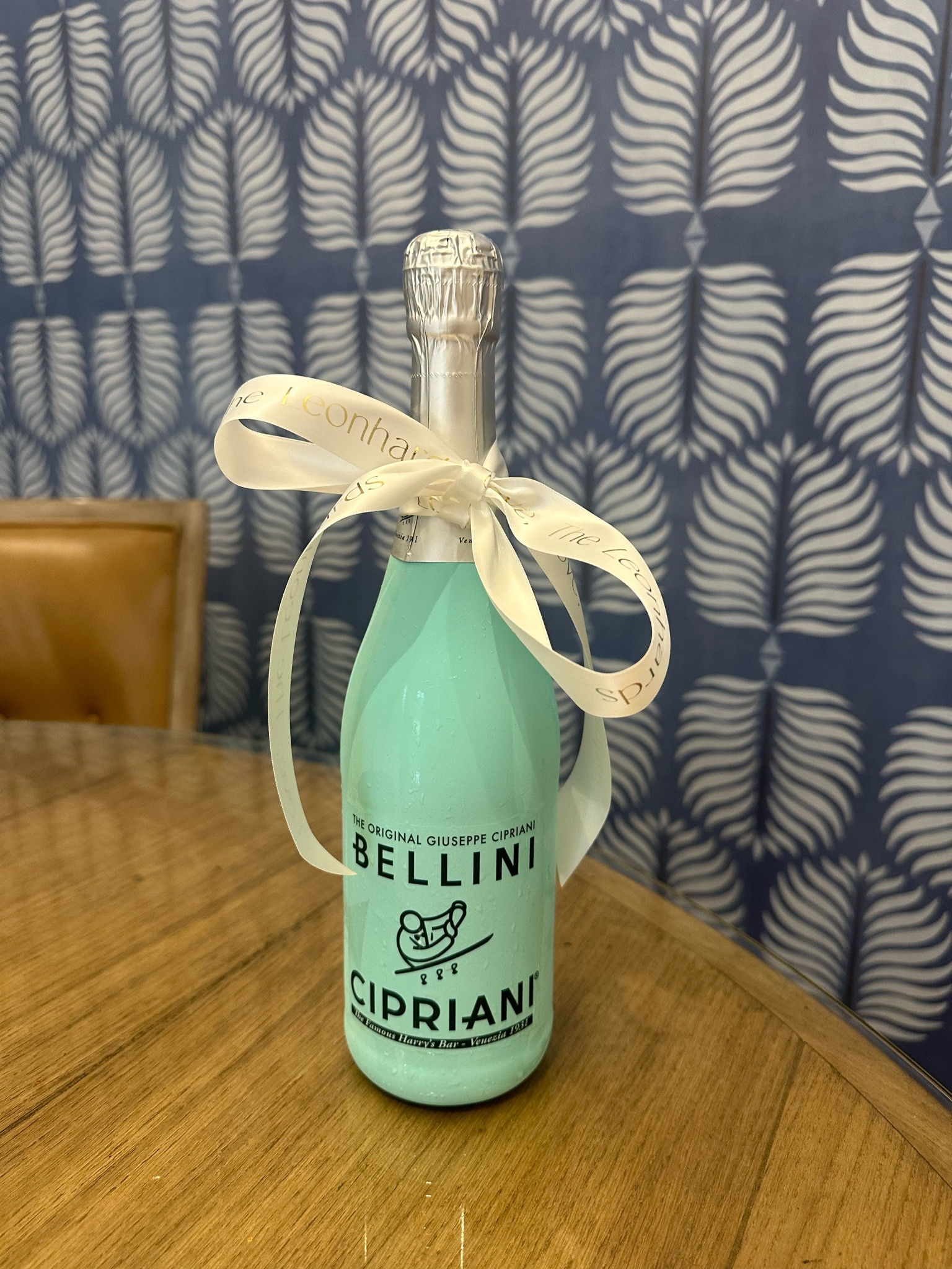 Hostess gift idea! Love these bottled Bellinis and this custom ribbon! 

#LTKFindsUnder50 #LTKHome