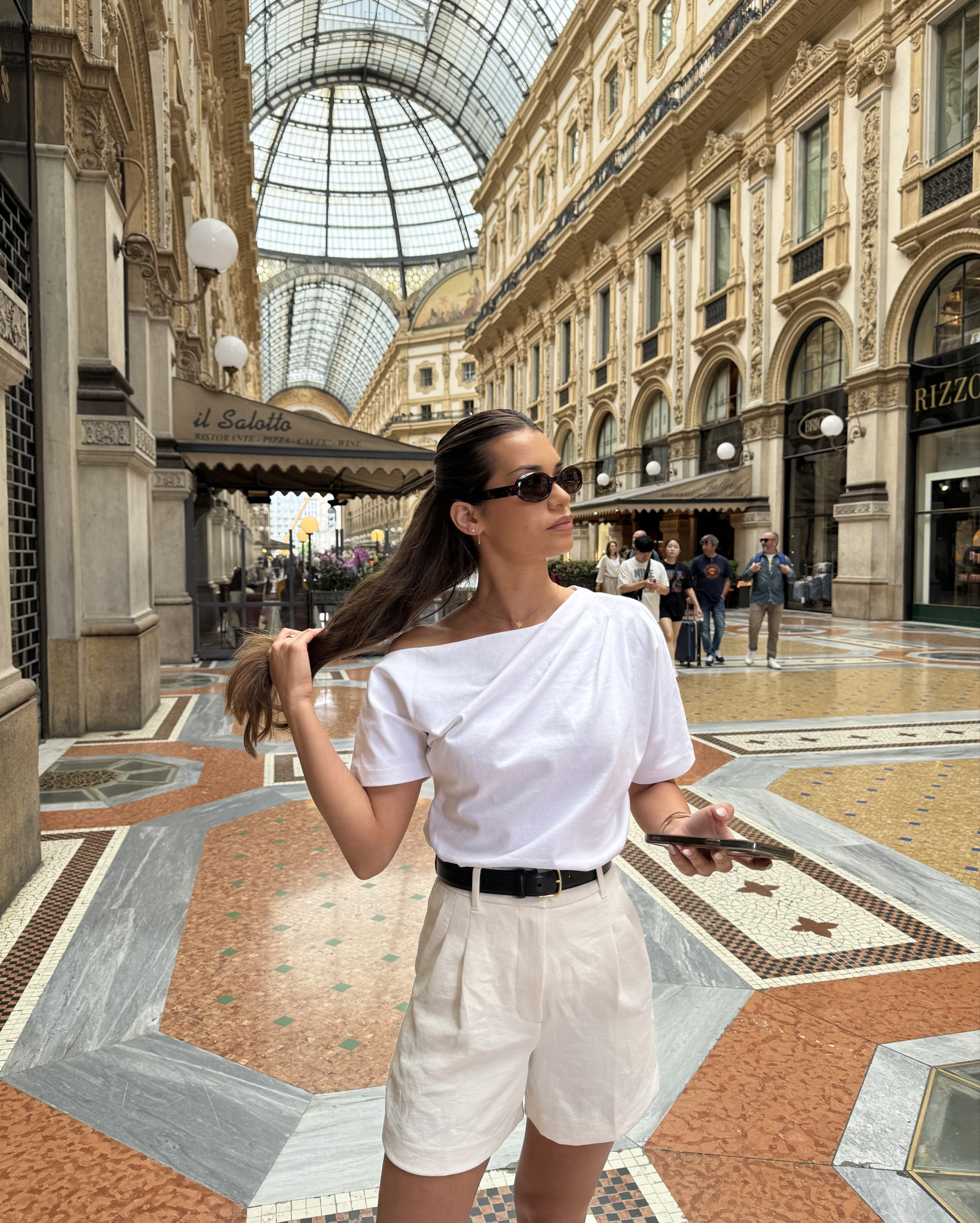 European summer fit inspo 🤌 This top goes with everything. #europeansummer #italyoutfits 

#LTKTravel #LTKStyleTip