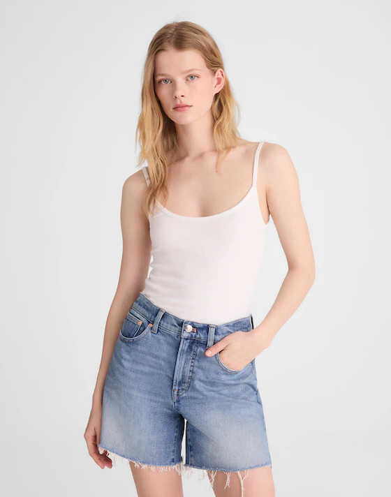 The Perfect Vintage Mid-Length Jean Short | Madewell