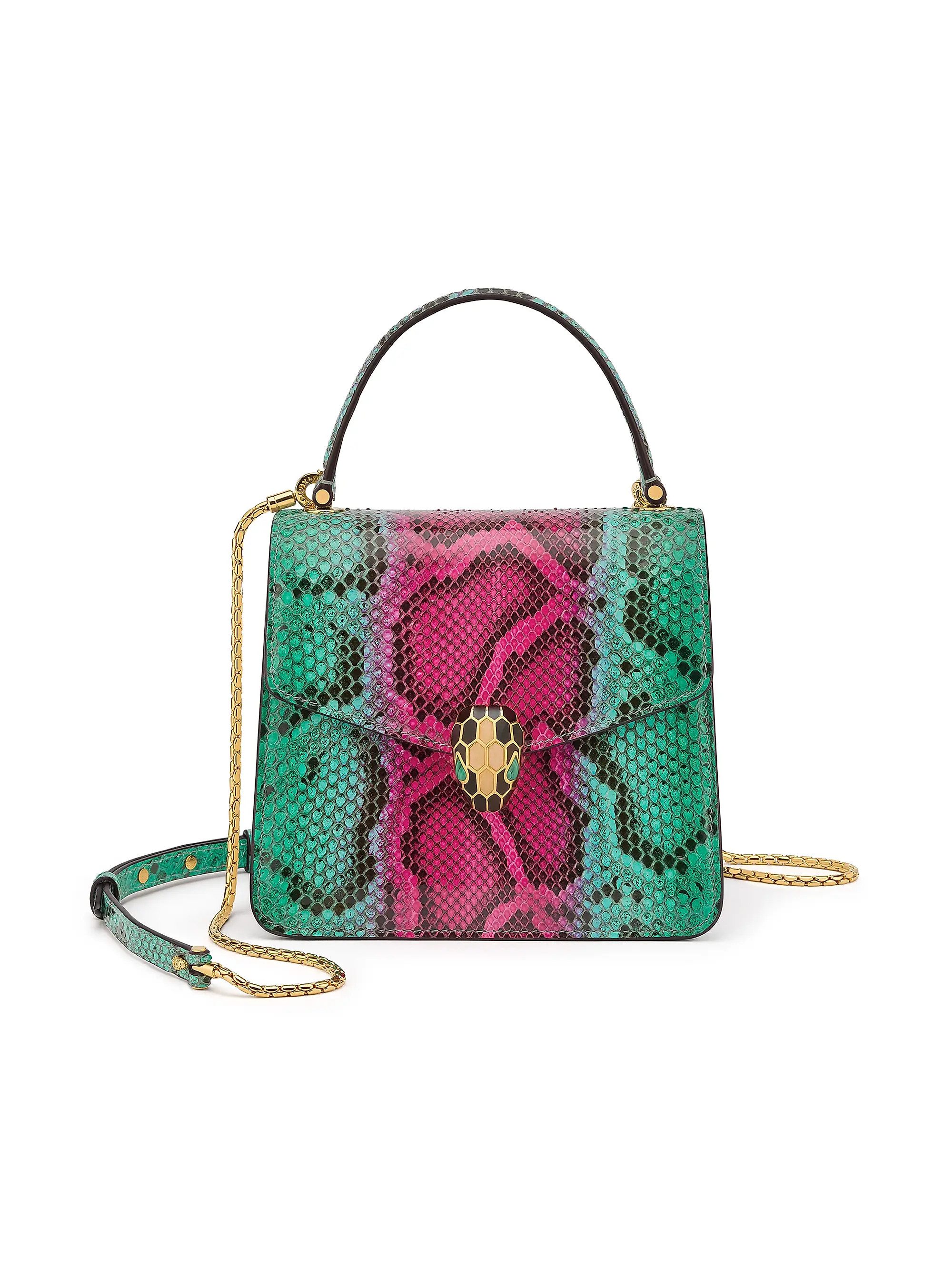 Serpenti Forever Python Top-Handle Bag | Saks Fifth Avenue