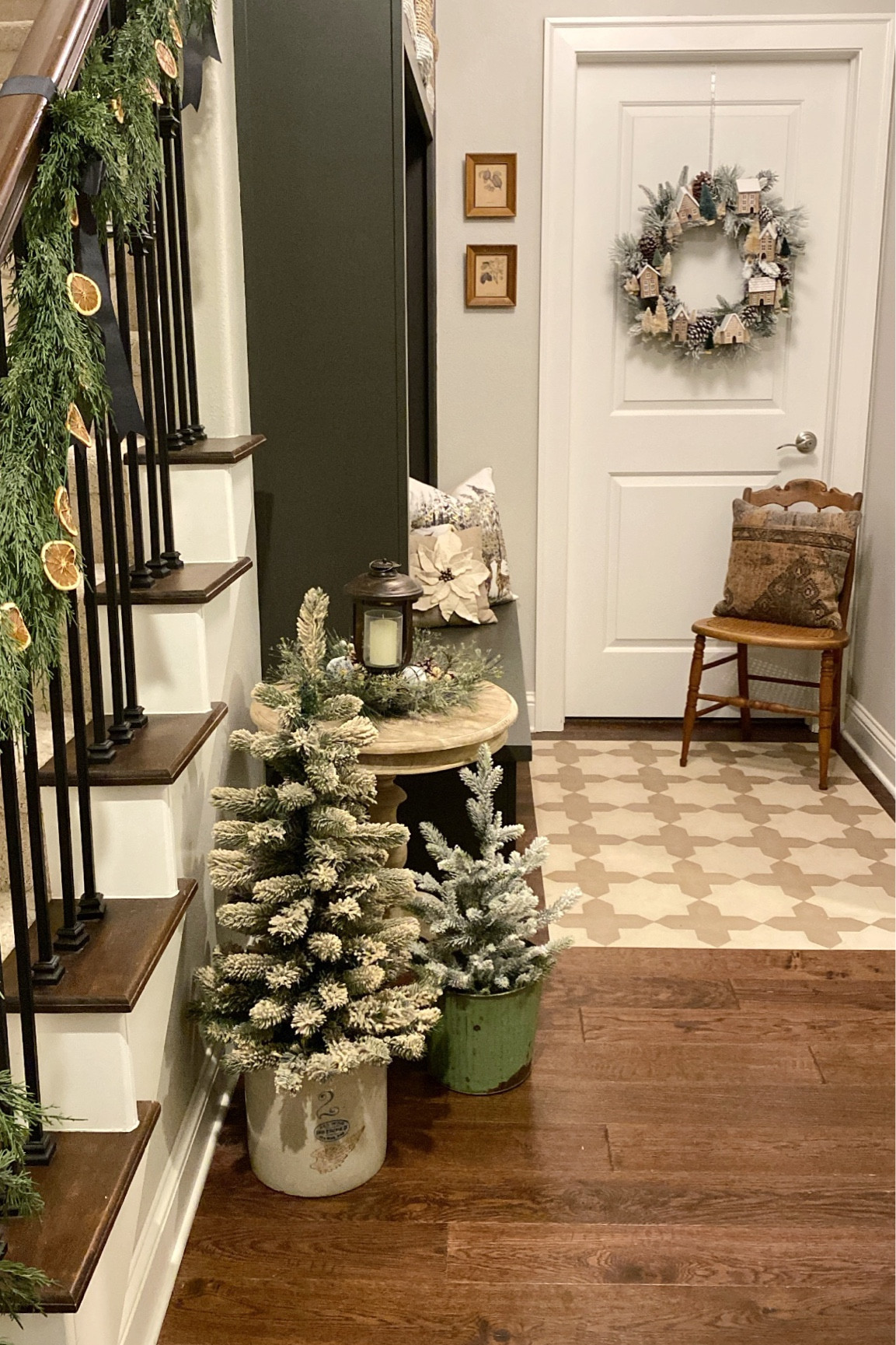 Mudroom Christmas decor and wreath supplies #diyproject #mudroom #christmasdecor 

#LTKSeasonal #LTKunder50 #LTKhome