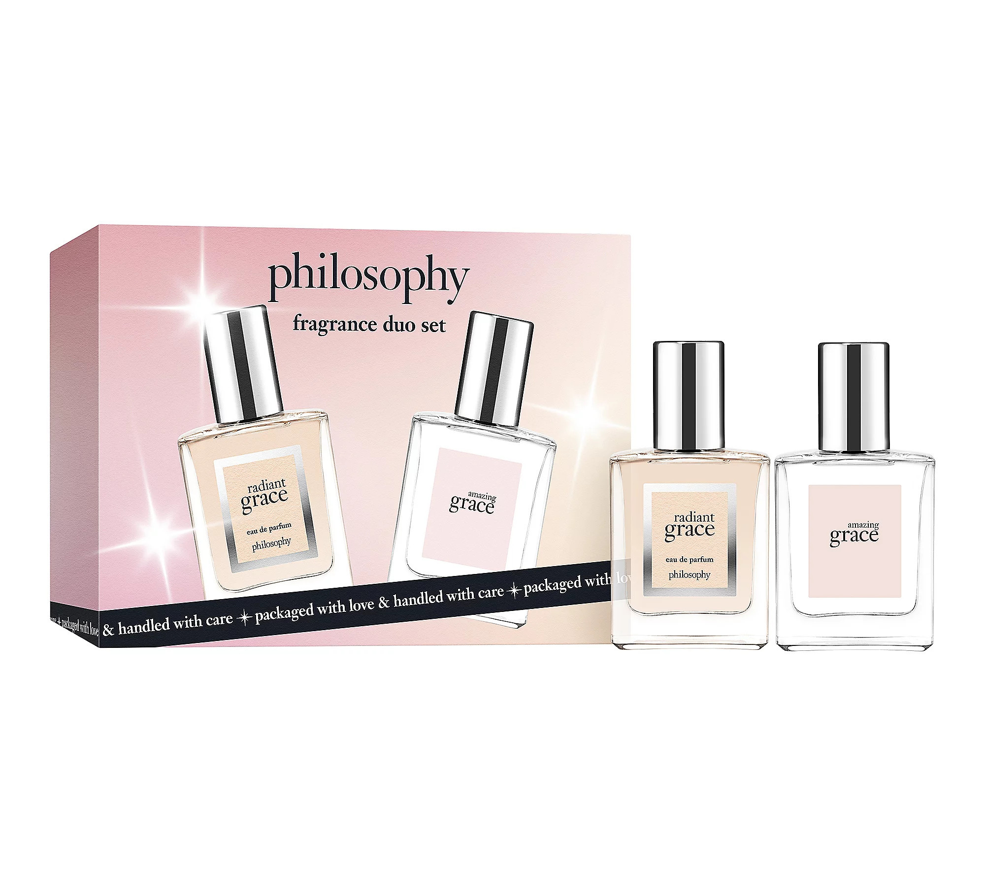 philosophy amazing grace and radiant grace edt duo | QVC