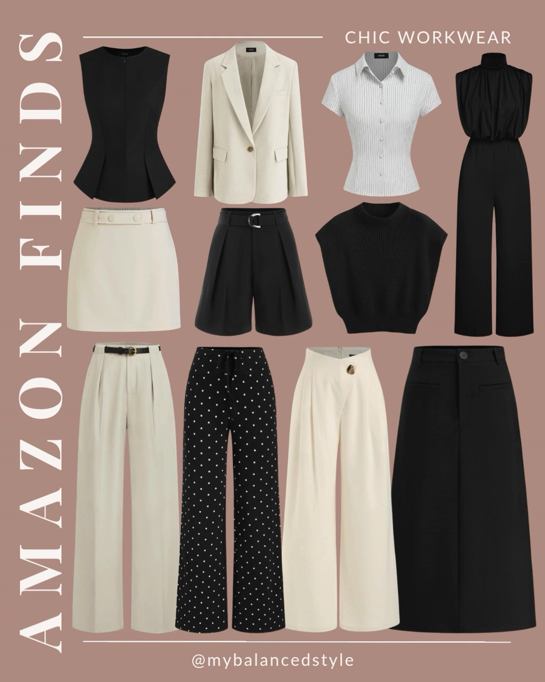 Amazon fall workwear

Office outfits for women
Business casual outfits
Women’s workwear essentials
Work blouses for women
Tailored work pants
Office dresses women
Women’s loafers
Comfortable work heels
Work tote bags
Professional office style

#LTKSeasonal #LTKootd #LTKWorkwear